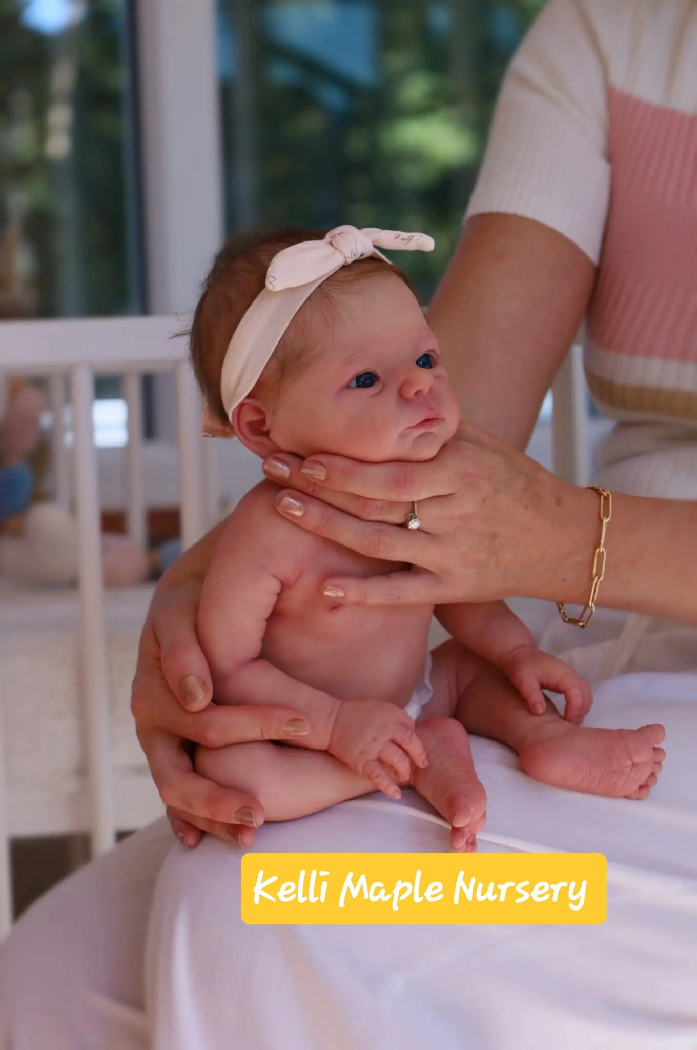 Beanie full body silicone doll by Joanna Kazmierczak realistic reborn baby