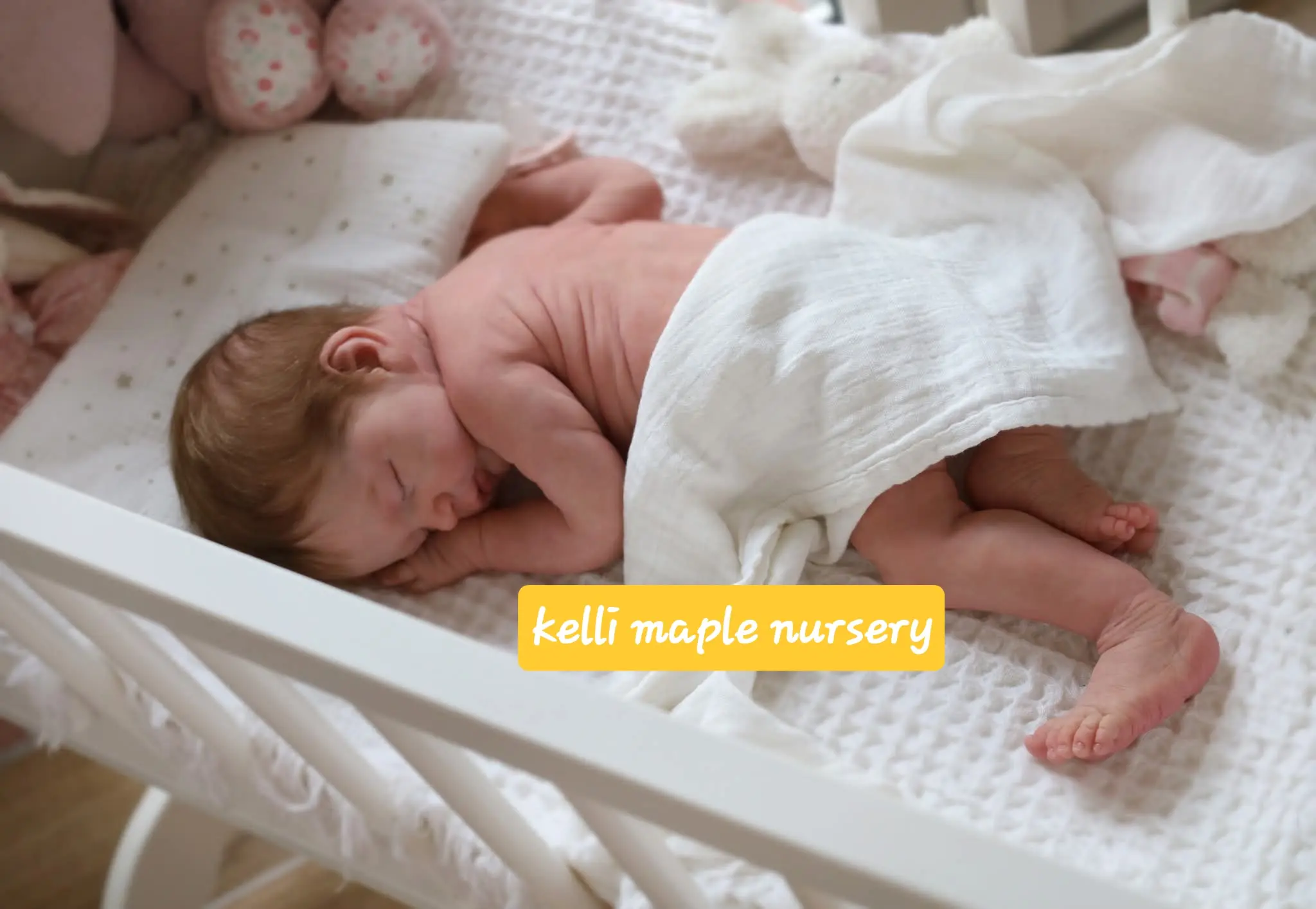 Baby Doe silicone doll with magnetic pacifier limited edition by Joanna Kazmierczak