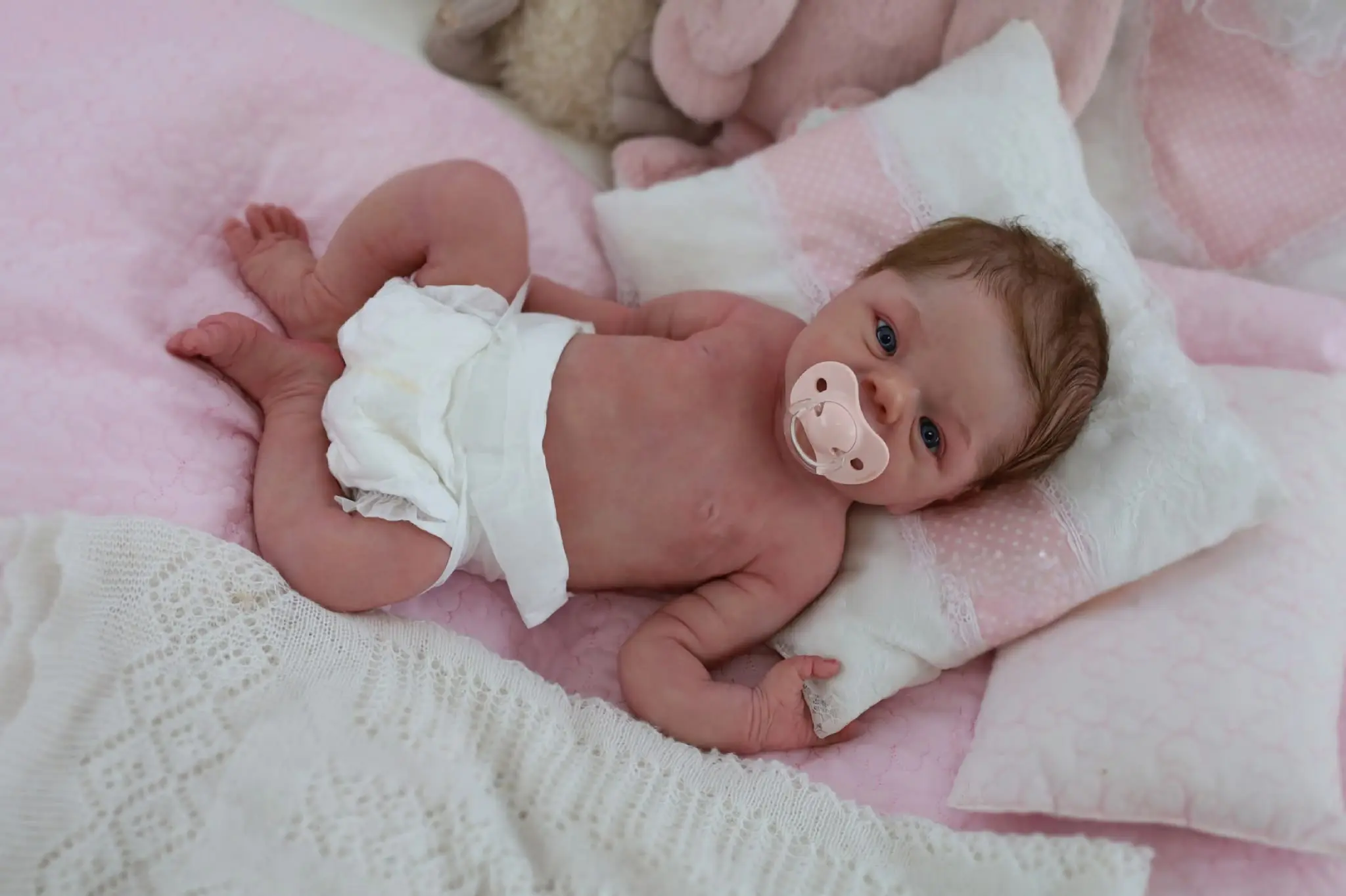 Kelli Maple reborn doll — silicone and vinyl handcrafted babies