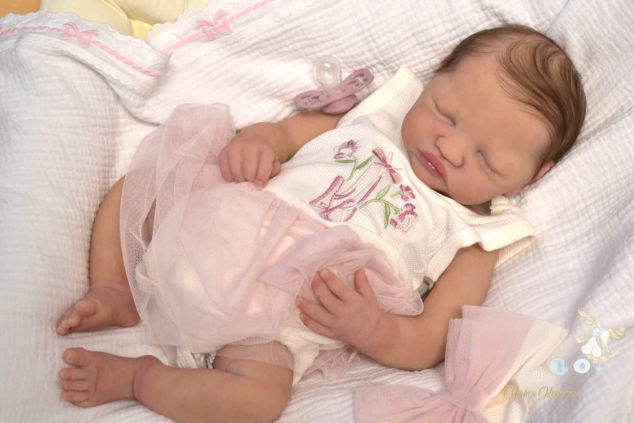 Kelli Maple reborn doll — silicone and vinyl handcrafted babies