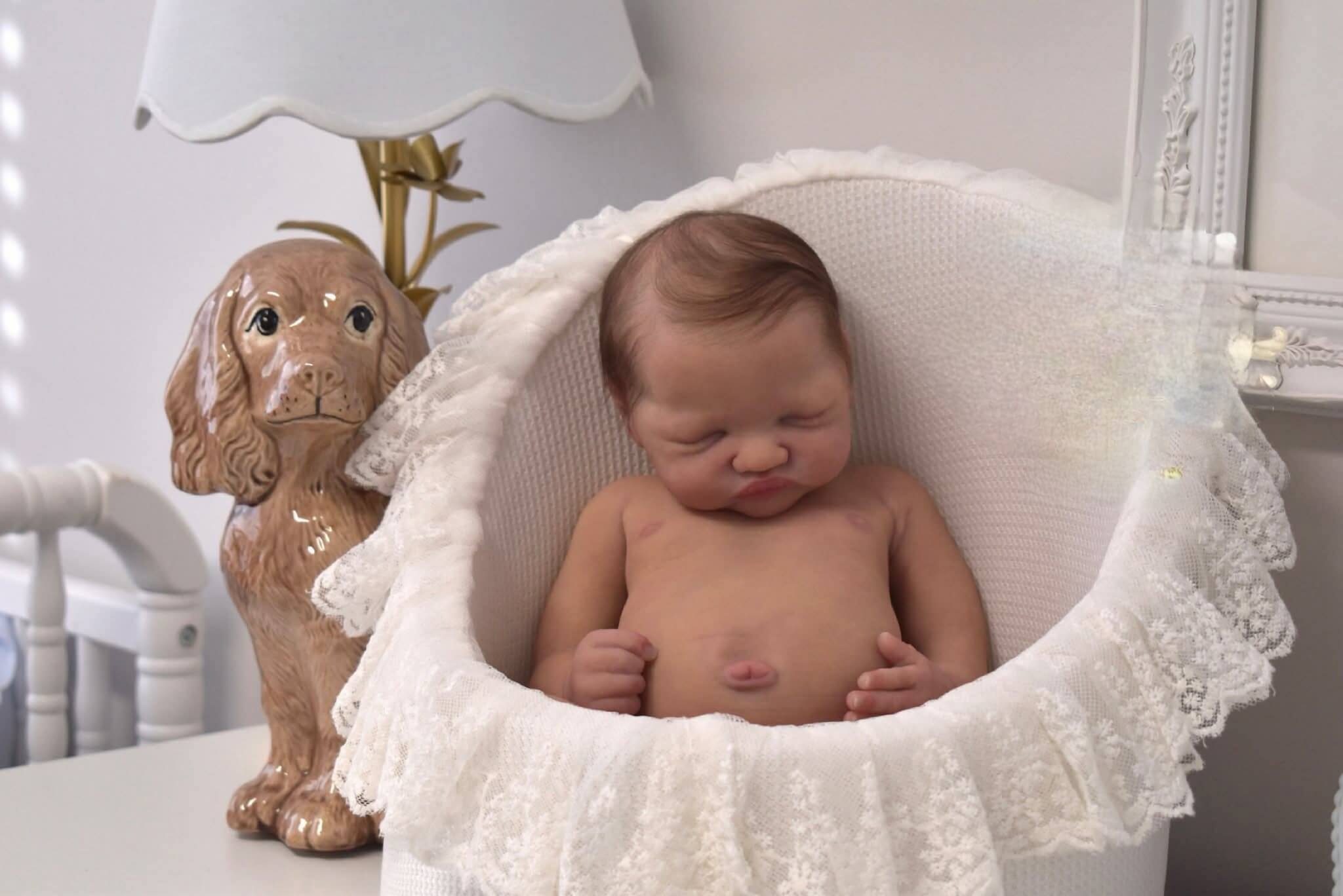 Kelli Maple reborn doll — silicone and vinyl handcrafted babies