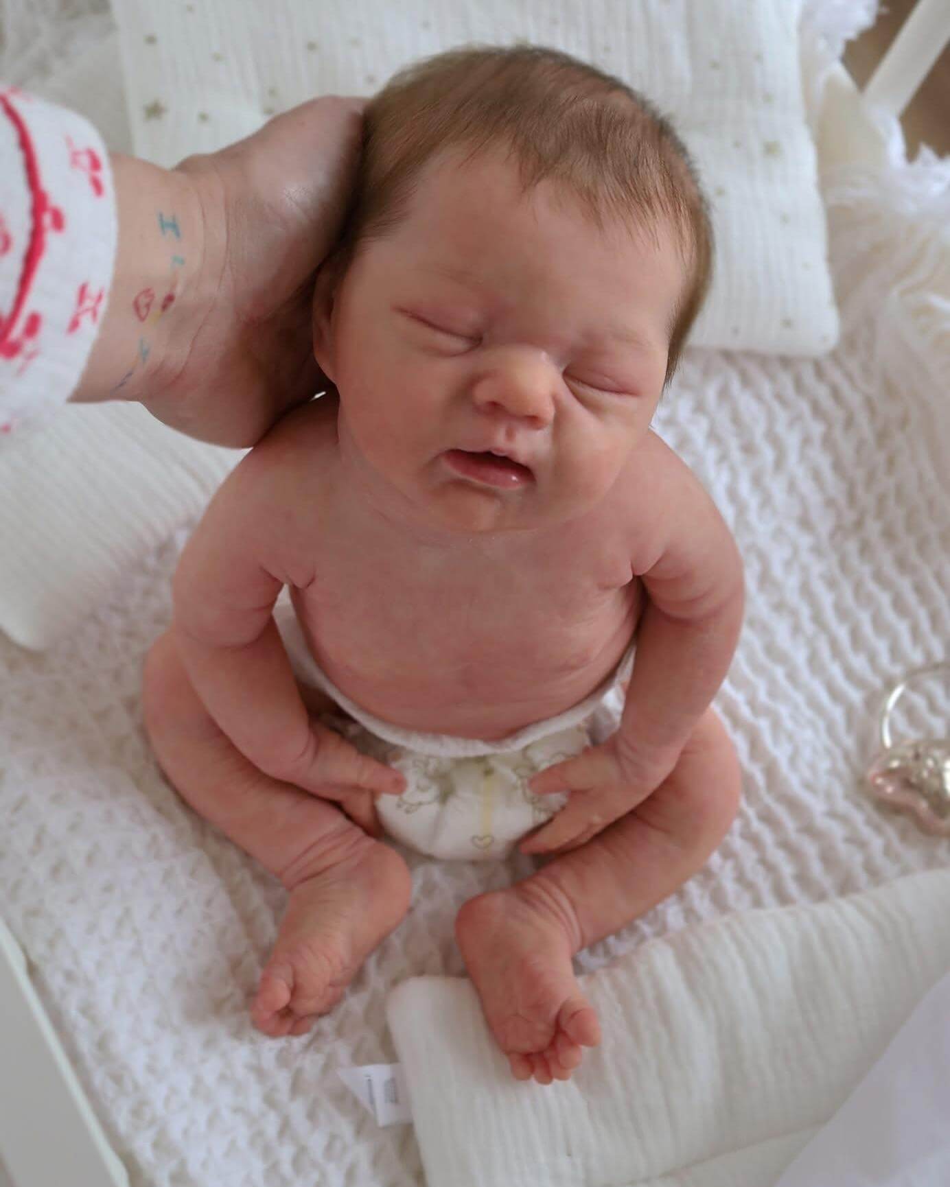 Kelli Maple reborn doll — silicone and vinyl handcrafted babies