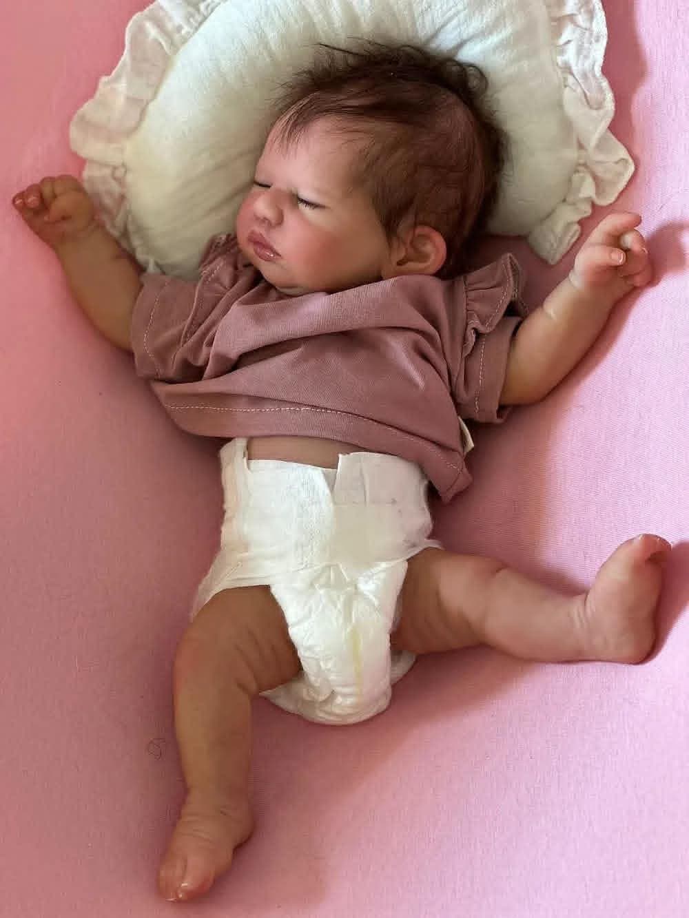 Kelli Maple reborn doll — silicone and vinyl handcrafted babies