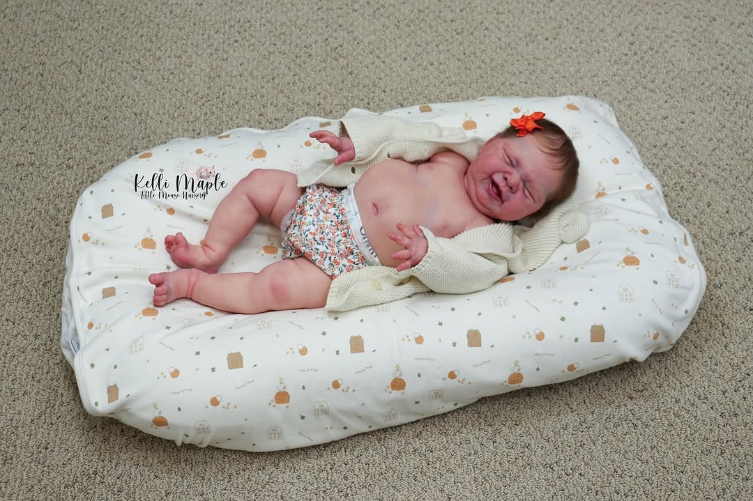 Ciccia 23" Rare First Edition Vinyl Reborn Baby - Handcrafted Reborn Doll