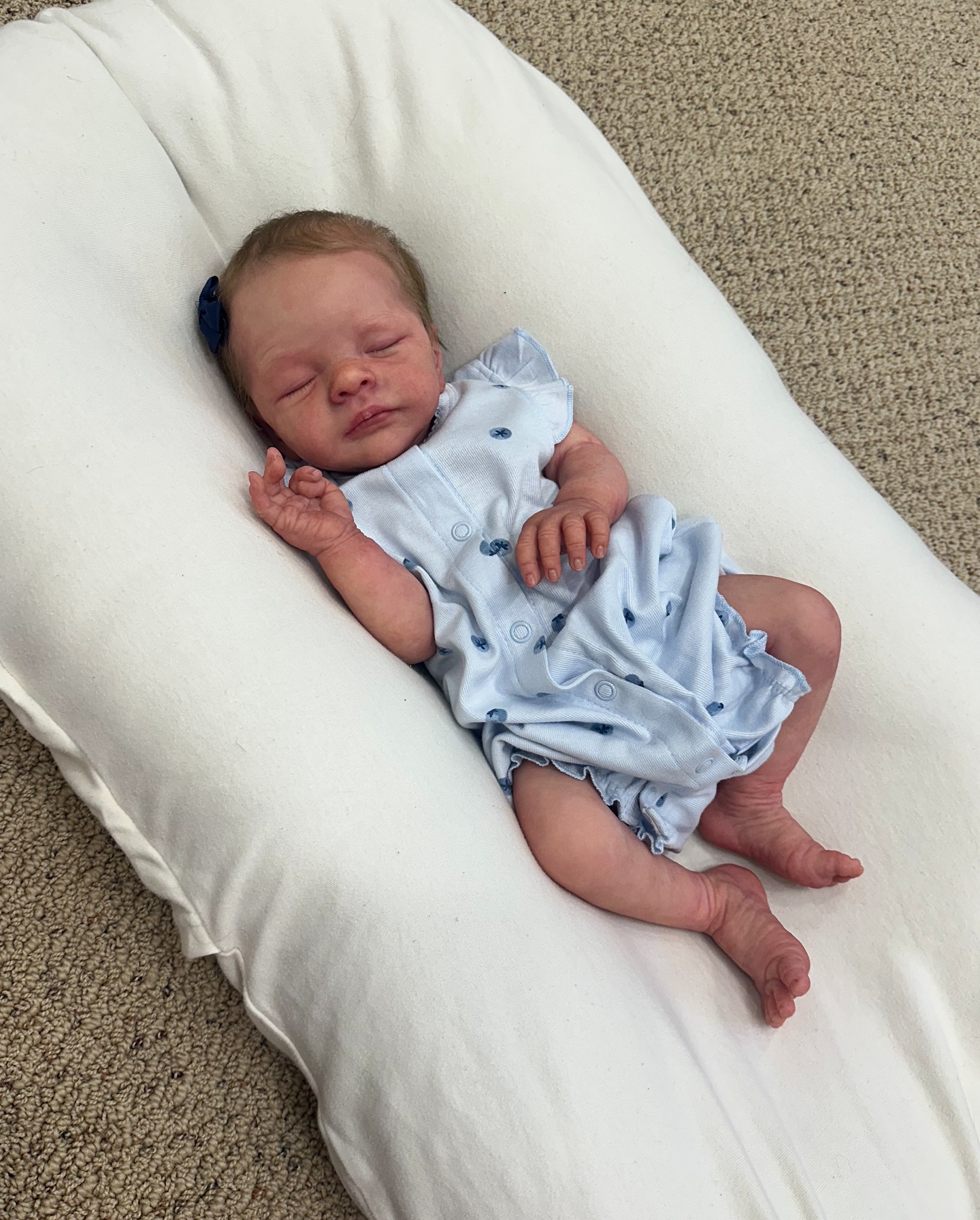 Baby Maple Posie 18 Inch Full Body Silicone Reborn - Handcrafted Reborn Doll