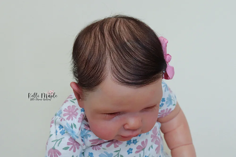 Asia 25 Inch Sitting Vinyl Reborn Toddler Girl - Alternate View