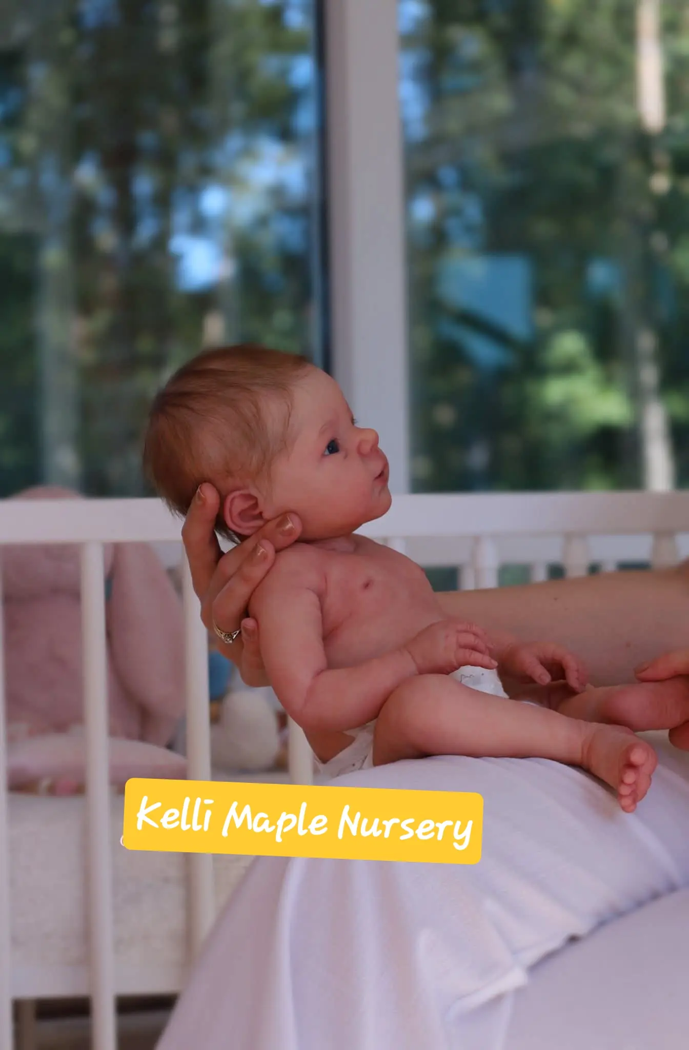 Beanie 18" Full Body Silicone Reborn Baby or Blank Kit - Handcrafted Reborn Doll