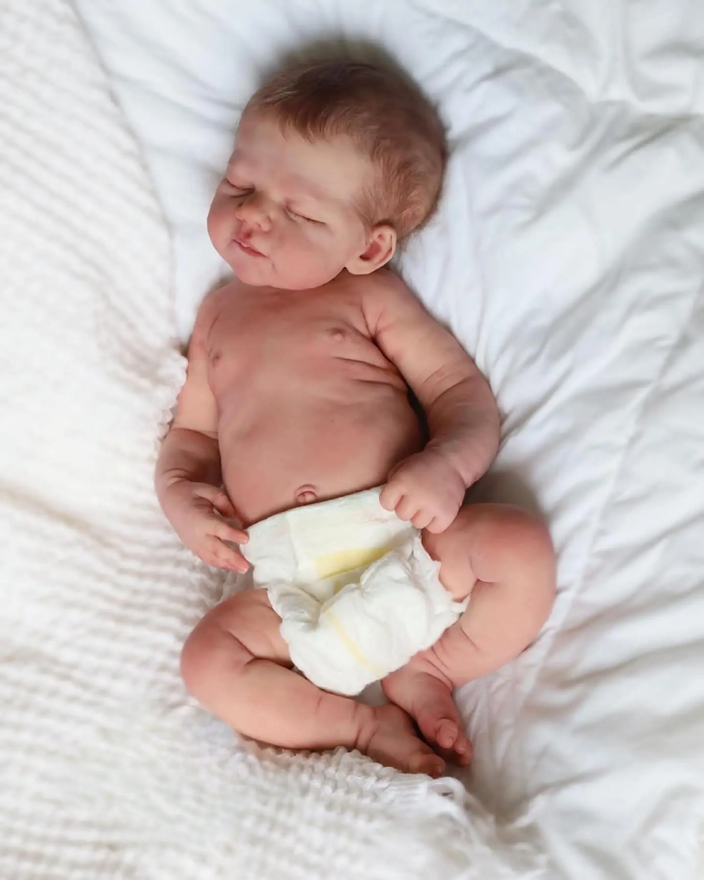 Charlie 20" Full Body Silicone Reborn Baby - Handcrafted Reborn Doll