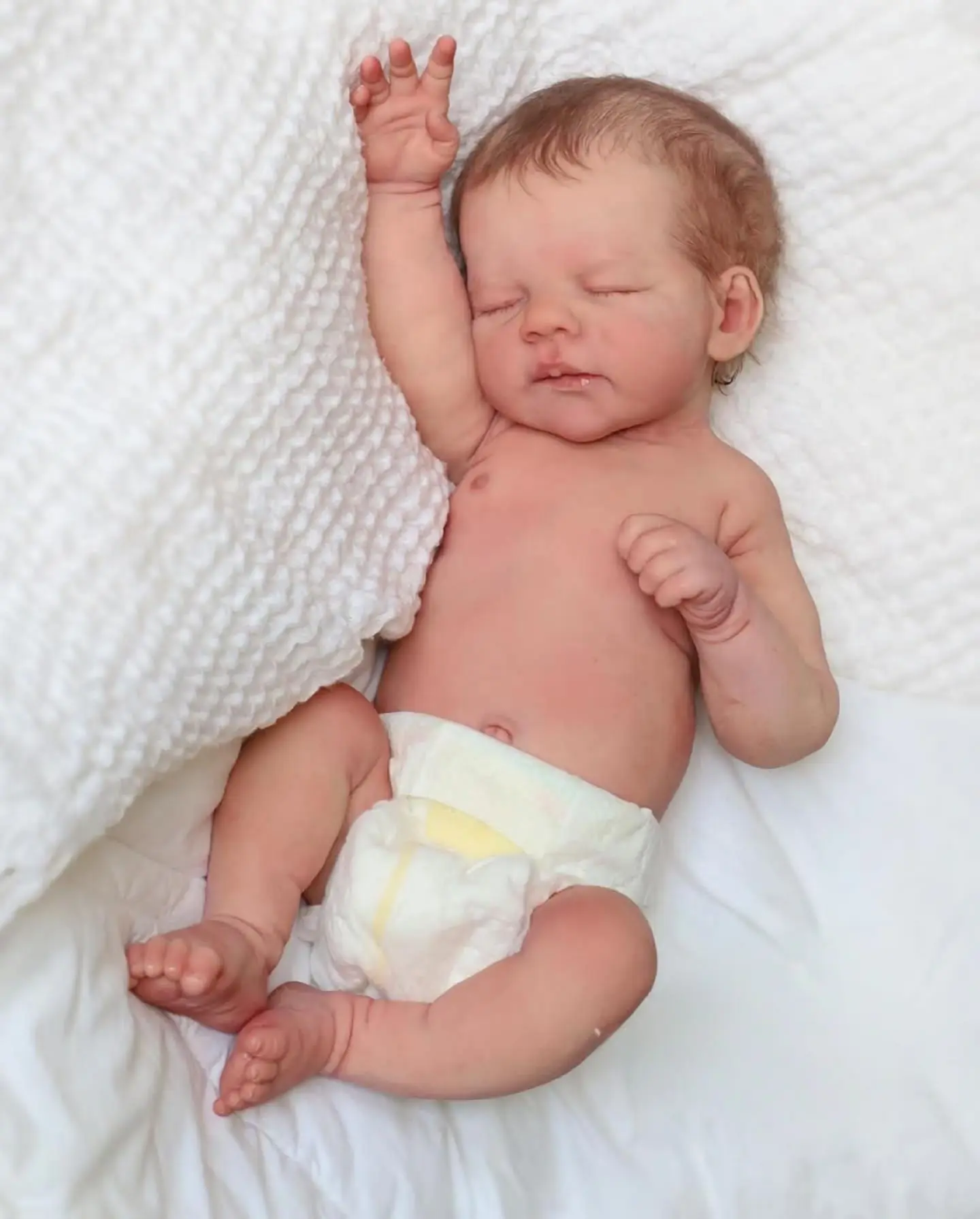 Charlie 20" Full Body Silicone Reborn Baby - Alternate View