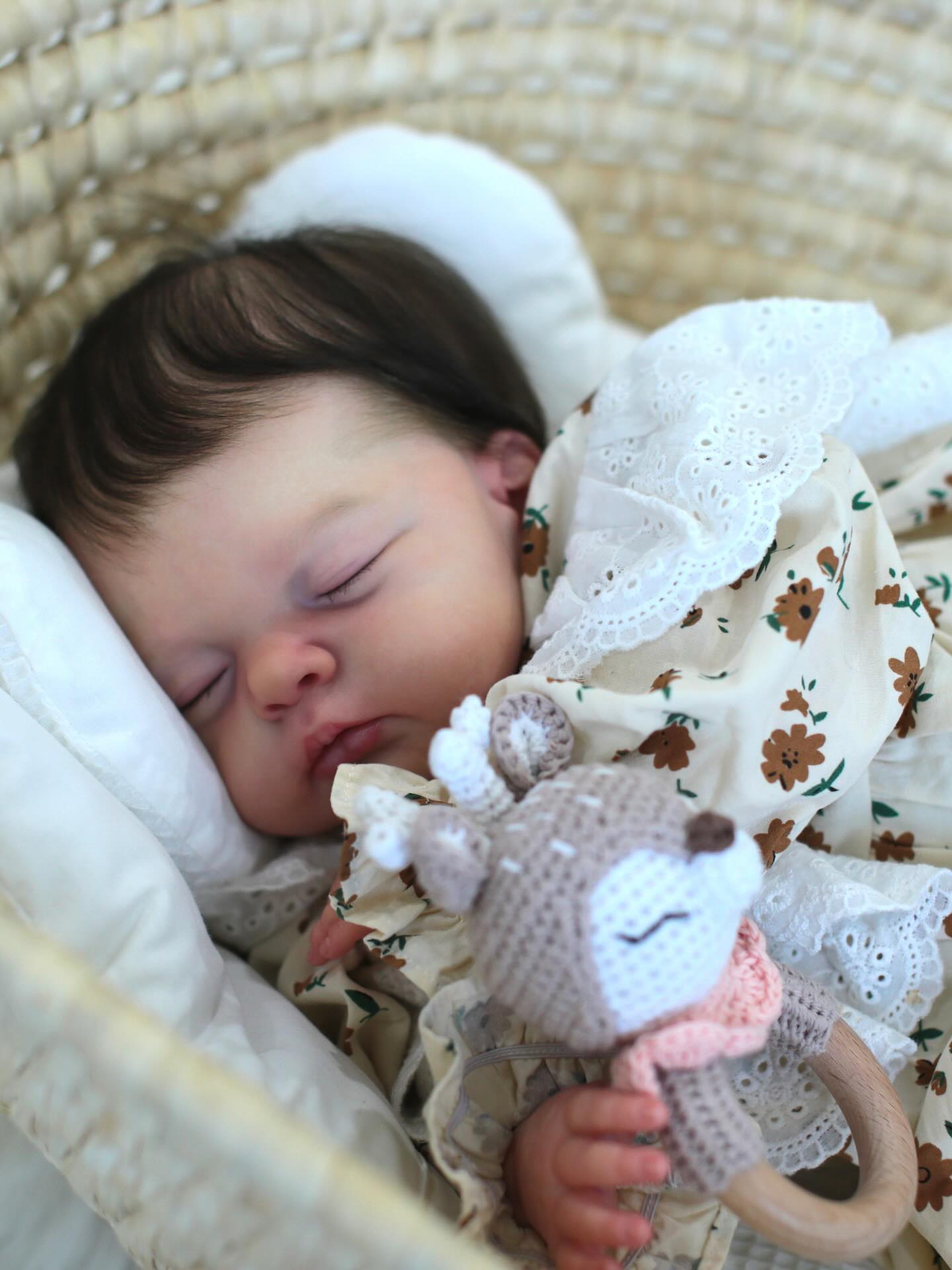 Iriska - 20" Limited Edition Newborn Reborn Baby - Handcrafted Reborn Doll