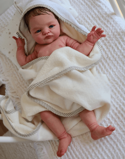 Marina 19 Inch Full Body Silicone Drink and Wet Reborn Girl - Alternate View