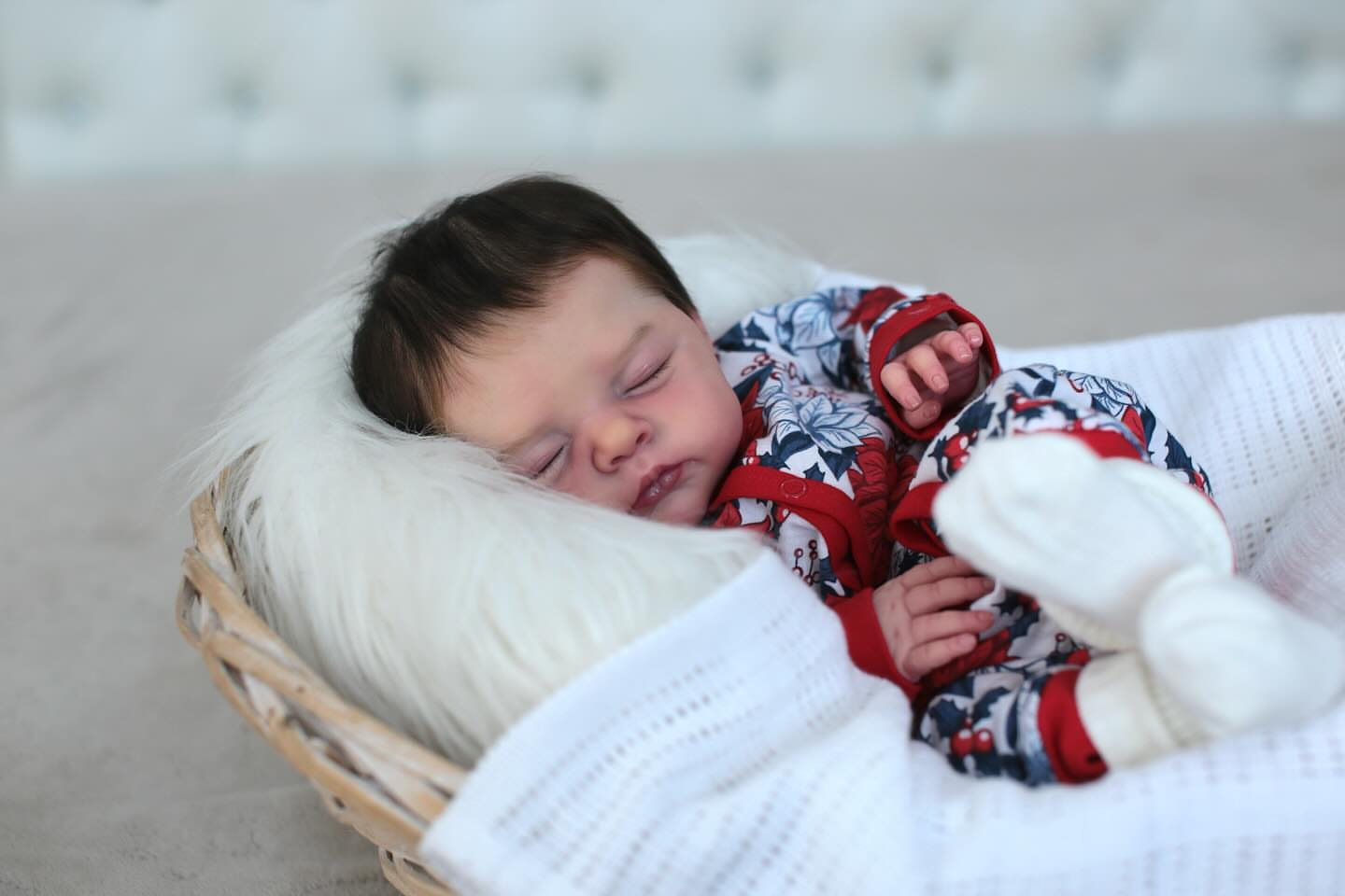 Irys 19 Inch Full Body Silicone bany girl - Handcrafted Reborn Doll